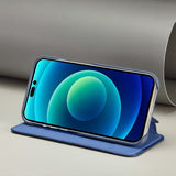 Lc.Imeeke iPhone 14 Pro Fodral Flip Blå