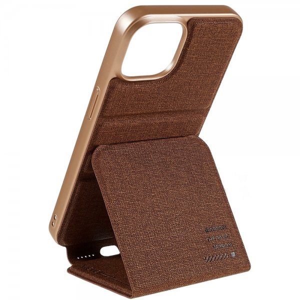 X-Level iPhone 14 Pro Fodral Journey Series Brun