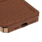 X-Level iPhone 14 Pro Fodral Journey Series Brun