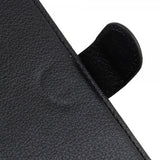 iPhone 14 Pro Fodral Litchi Svart