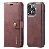 Dg.Ming iPhone 14 Pro Fodral Löstagbart Skal Röd