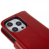 Nordic Covers iPhone 14 Pro Fodral MagLeather Poppy Red