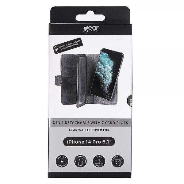 Gear iPhone 14 Pro Fodral MagSeries Svart