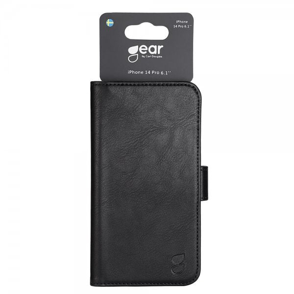 Gear iPhone 14 Pro Fodral med Kortfack Svart