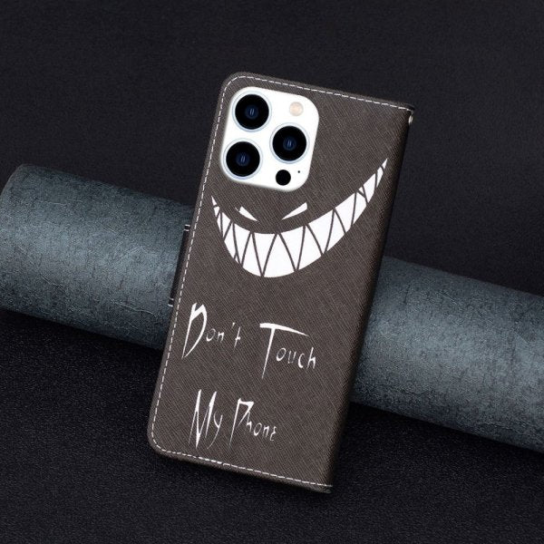 iPhone 14 Pro Fodral Motiv Don't Touch My Phone