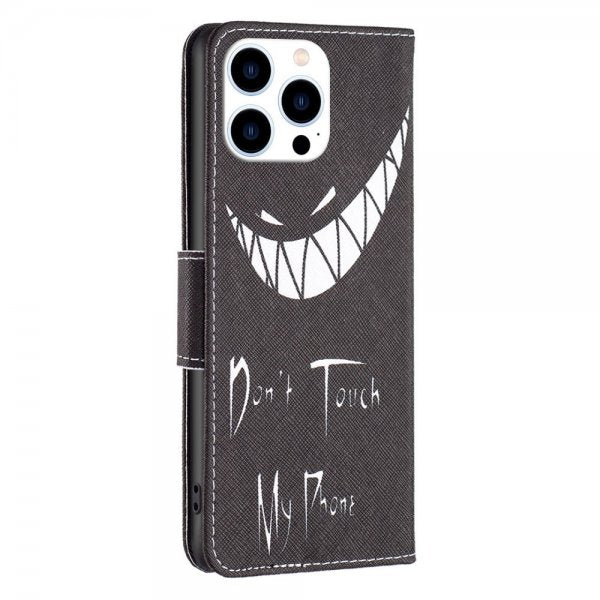 iPhone 14 Pro Fodral Motiv Don't Touch My Phone