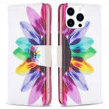 iPhone 14 Pro Fodral Motiv Färgglada Blad