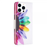 iPhone 14 Pro Fodral Motiv Färgglada Blad