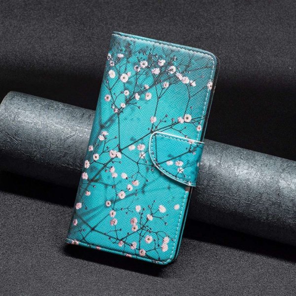 iPhone 14 Pro Fodral Motiv Plommonblomster