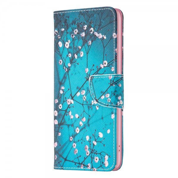 iPhone 14 Pro Fodral Motiv Plommonblomster