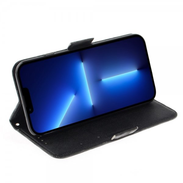 iPhone 14 Pro Fodral Motiv Svart Katt