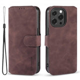 Dg.Ming iPhone 14 Pro Fodral Retro Kaffe