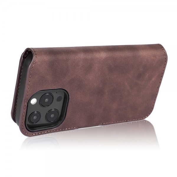 Dg.Ming iPhone 14 Pro Fodral Retro Kaffe