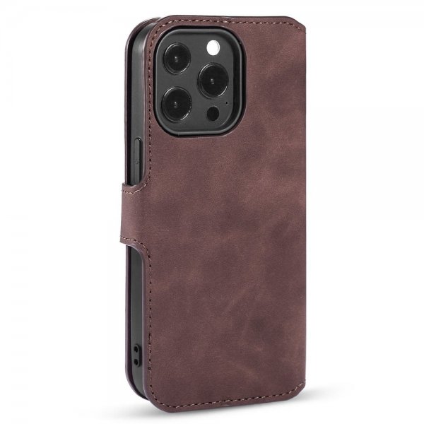 Dg.Ming iPhone 14 Pro Fodral Retro Kaffe