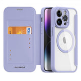 Dux Ducis iPhone 14 Pro Fodral Skin X Pro Series MagSafe Lila