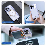 Dux Ducis iPhone 14 Pro Fodral Skin X Pro Series MagSafe Lila