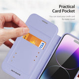 Dux Ducis iPhone 14 Pro Fodral Skin X Pro Series MagSafe Lila