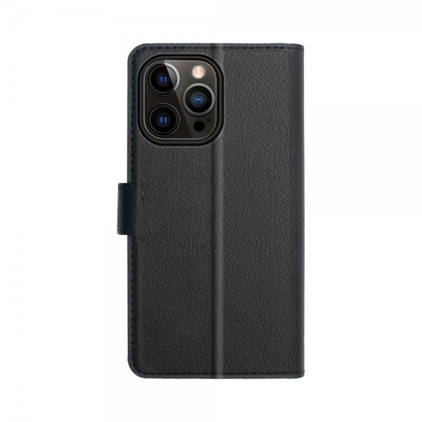 Xqisit iPhone 14 Pro Fodral Slim Wallet Selection Svart