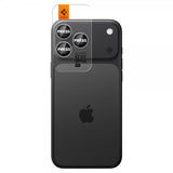 Spigen iPhone 14/15/16/17 Pro & Pro Max Kameraskydd GLAS.tR EZ Fit Optik Pro 2-pack Grå