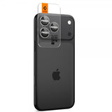 Spigen iPhone 14/15/16/17 Pro & Pro Max Kameraskydd GLAS.tR EZ Fit Optik Pro 2-pack Grå
