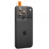 Spigen iPhone 14/15/16/17 Pro & Pro Max Kameraskydd GLAS.tR EZ Fit Optik Pro 2-pack Orange