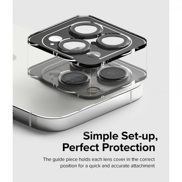Ringke iPhone 14 Pro/iPhone 14 Pro Max Kameraskydd Camera Lens Frame Svart