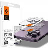 Spigen iPhone 14 Pro/iPhone 14 Pro Max Kameraskydd GLAS.tR EZ Fit Optik Pro Deep Purple 2-pack