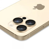 Spigen iPhone 14 Pro/iPhone 14 Pro Max Kameraskydd GLAS.tR EZ Fit Optik Pro Guld 2-pack