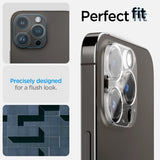 Spigen iPhone 14 Pro/14 Pro Max/15 Pro/15 Pro Max/16 Pro/16 Pro Max Kameraskydd Glas.tR Optik 2-pack Crystal Clear