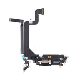 iPhone 14 Pro Laddkontakt med Flexkabel Original - Svart