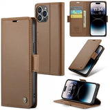 CaseMe iPhone 14 Pro Max Fodral 023 Series Brun
