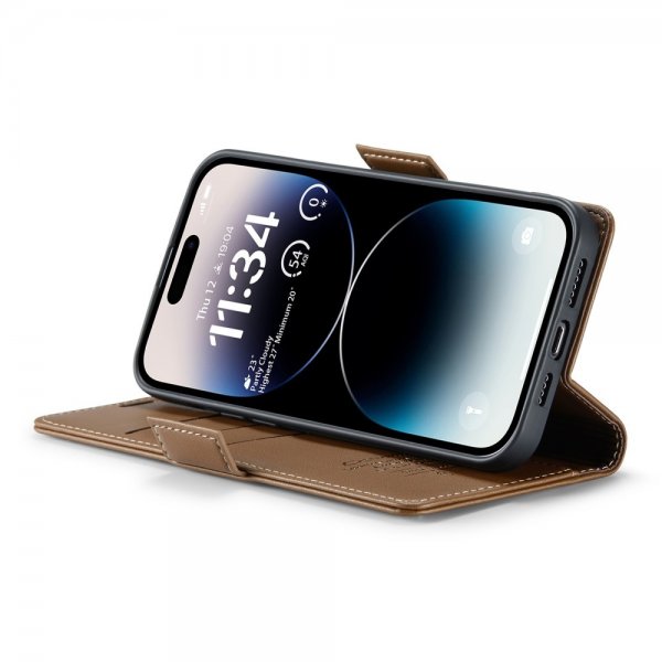 CaseMe iPhone 14 Pro Max Fodral 023 Series Brun