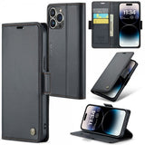 CaseMe iPhone 14 Pro Max Fodral 023 Series Svart
