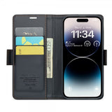 CaseMe iPhone 14 Pro Max Fodral 023 Series Svart
