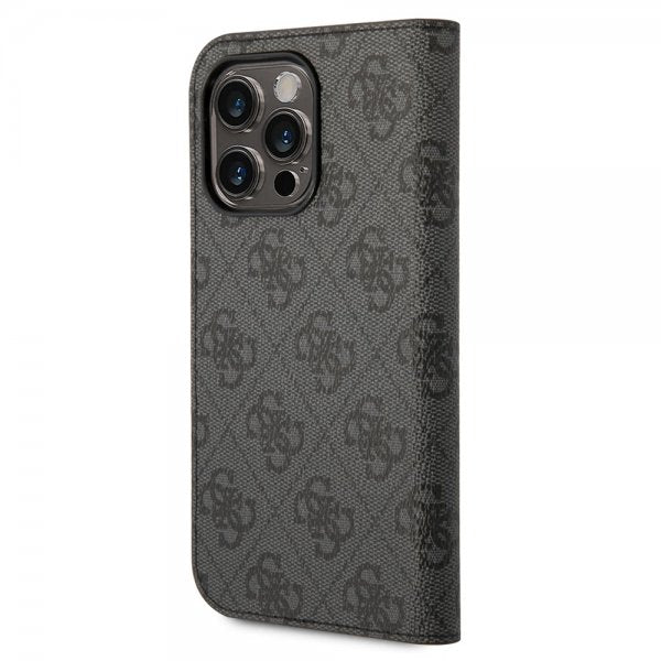 Guess iPhone 14 Pro Max Fodral 4G Logo Svart