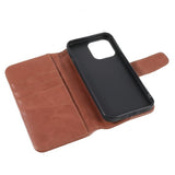 Nordic Covers iPhone 14 Pro Max Fodral Essential Leather Maple Brown