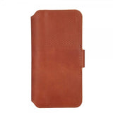 Krusell iPhone 14 Pro Max Fodral Leather PhoneWallet Cognac