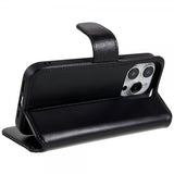 Nordic Covers iPhone 14 Pro Max Fodral MagLeather Raven Black