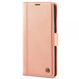 Lc.Imeeke iPhone 14 Pro Max Fodral med Kortfack Rosa