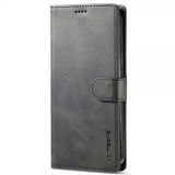 Lc.Imeeke iPhone 14 Pro Max Fodral med Kortfack Stativfunktion Svart