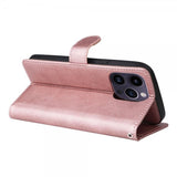 iPhone 14 Pro Max Fodral med Löstagbart Skal KT Leather Series-3 Roseguld