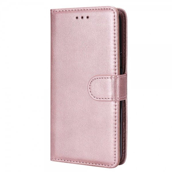 iPhone 14 Pro Max Fodral med Löstagbart Skal KT Leather Series-3 Roseguld