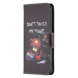 iPhone 14 Pro Max Fodral Motiv Björn Don't Touch My Phone