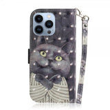iPhone 14 Pro Max Fodral Motiv Svart Katt