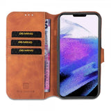 Dg.Ming iPhone 14 Pro Max Fodral Retro Brun