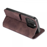 Dg.Ming iPhone 14 Pro Max Fodral Retro Kaffe