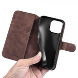 Dg.Ming iPhone 14 Pro Max Fodral Retro Kaffe