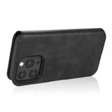 Dg.Ming iPhone 14 Pro Max Fodral Retro Svart