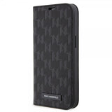 Karl Lagerfeld iPhone 14 Pro Max Fodral Saffiano Monogram Svart