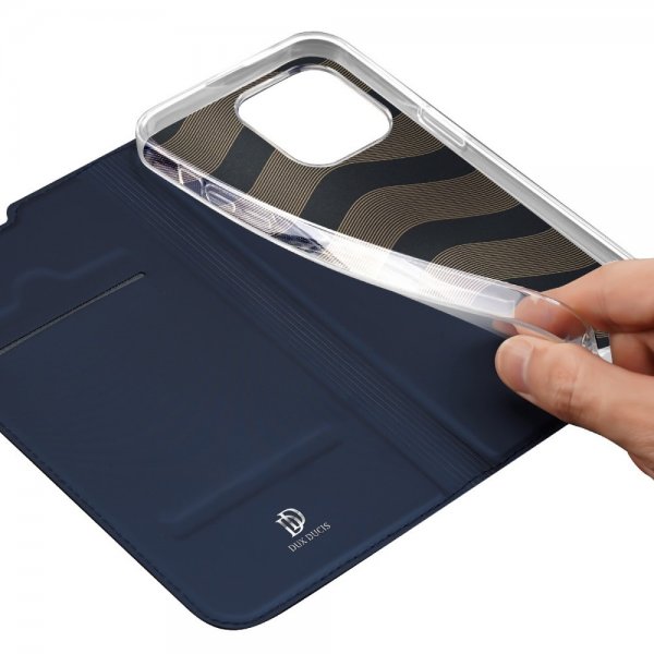 Dux Ducis iPhone 14 Pro Max Fodral Skin Pro Series Blå